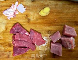 猪肉松，牛肉松。宝宝辅食的做法步骤：1