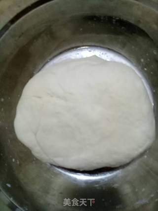 糯米虾米肉松包子的做法步骤:2