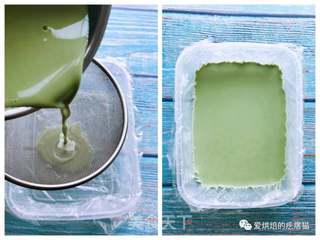春日小清新·抹茶豆腐布丁(快手小甜品)的做法步骤:4
