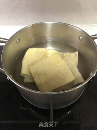 蒜蓉烤豆皮的做法步骤:5
