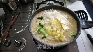 奶油芝士肉碎烩饭的做法步骤：6