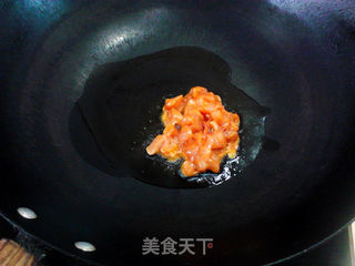 香辣南瓜鸡丁炒饭的做法步骤:6