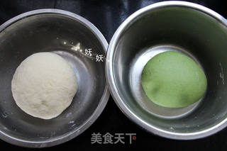 菠菜花卷的做法步骤:5