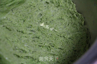 菠菜花卷的做法步骤:6