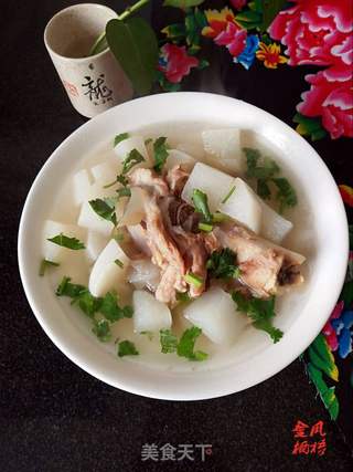 大骨头萝卜汤的做法步骤:6