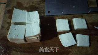 红烧豆腐(又名红烧二面黄)的做法步骤:3