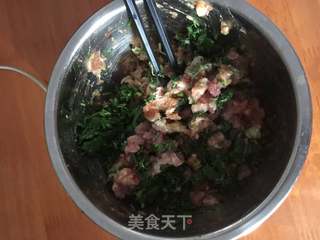 荠菜肉馄饨的做法步骤：2