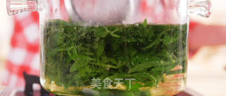 软糯好吃的青团,红豆馅的~的做法步骤:2