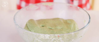 软糯好吃的青团,红豆馅的~的做法步骤:6