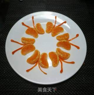 橘子蝴蝶的做法步骤:5