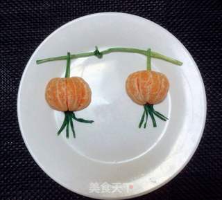 橘子灯笼的做法步骤:6