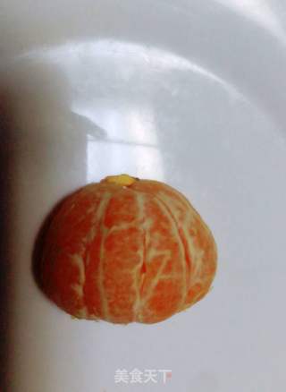 橘子灯笼的做法步骤:2