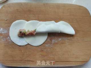 水煎玫瑰花饺的做法步骤:5