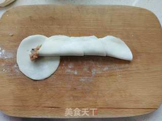 水煎玫瑰花饺的做法步骤:6