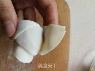 水煎玫瑰花饺的做法步骤:10