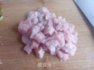 菠萝咕噜肉的做法步骤:4