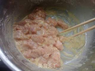 菠萝咕噜肉的做法步骤:6