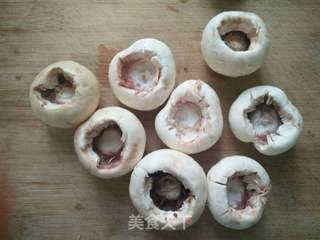 口蘑烤鹌鹑蛋的做法步骤:2