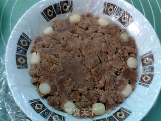 栗蓉豆沙玫瑰八宝饭的做法步骤:12