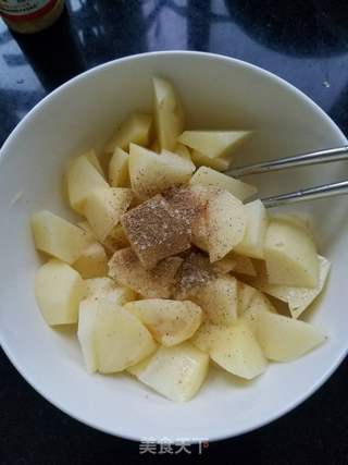 烤薯角(空气炸锅)的做法步骤:4