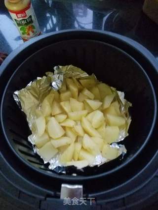 烤薯角(空气炸锅)的做法步骤:5
