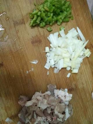 酱油肉末面的做法步骤:3