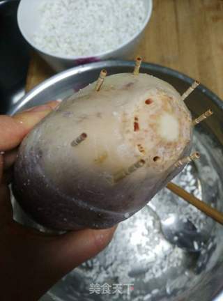 桂花糯米藕的做法步骤:4