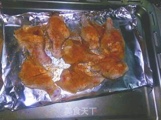 蜂蜜酥香烤鸡腿的做法步骤:4
