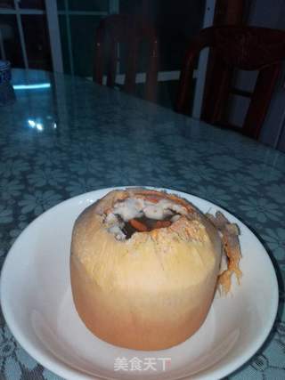 椰子炖雪耳糖水的做法步骤:8