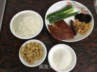 八仙饭的做法步骤：1