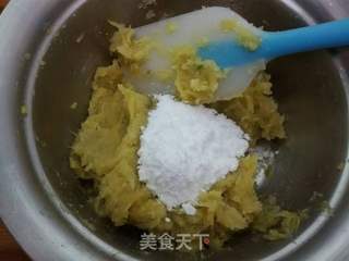 红薯丸子的做法步骤:4