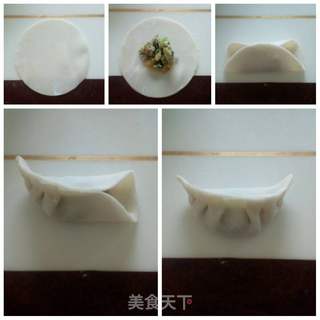花样饺子的做法步骤:2