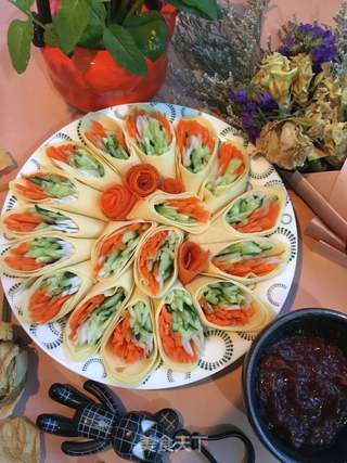 卷三丝的做法步骤:10