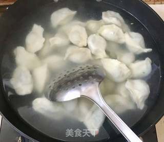 苔菜猪肉水饺的做法步骤:10