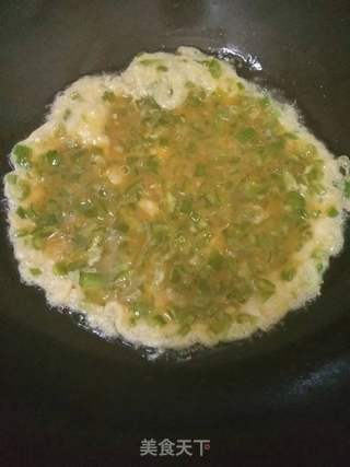 鸡蛋尖椒饼的做法步骤：5