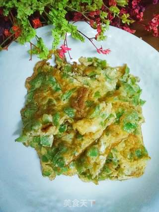 鸡蛋尖椒饼的做法步骤：7