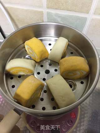 双色馒头的做法步骤:6