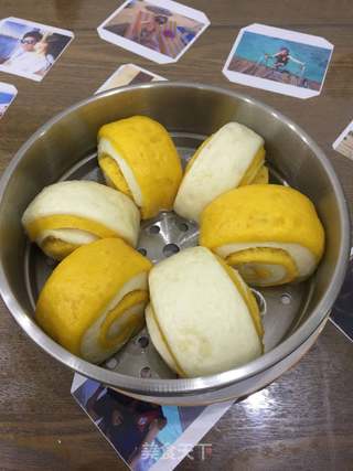 双色馒头的做法步骤:7