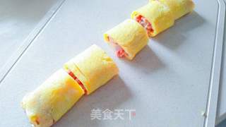 蒸鲜虾肉卷的做法步骤:11