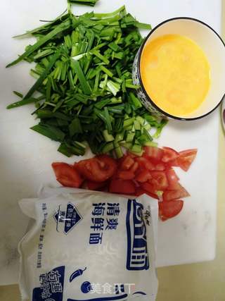 西红柿鸡蛋面的做法步骤:3