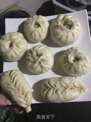 萝卜丝包子的做法步骤:7