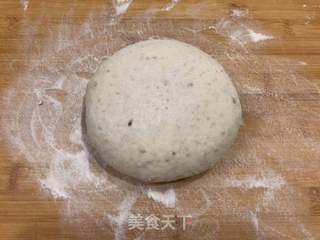 全麦黑芝麻发面饼的做法步骤:7
