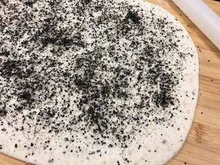 全麦黑芝麻发面饼的做法步骤:9