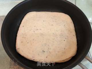 全麦黑芝麻发面饼的做法步骤:21