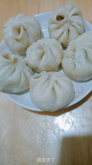 扁豆猪肉蒸包的做法步骤：15