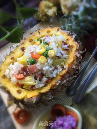 菠萝饭的做法步骤:12