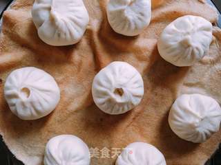 香菇酱肉包的做法步骤:11