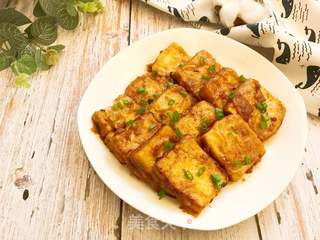 锅塌豆腐的做法步骤:5