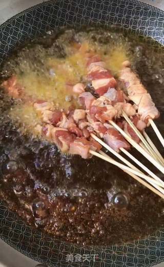 自制羊肉串的做法步骤:6