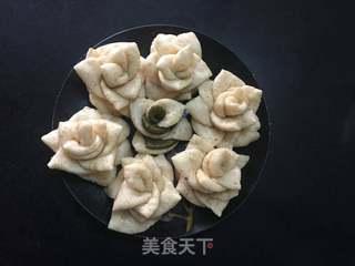大麦若叶多肉馒头的做法步骤:15